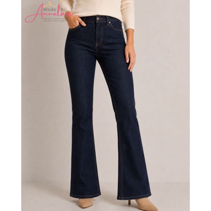 Red Button Broek Babette Forever Flare legs SRB5143 - Foreverblue Red Button Broek Babette Forever Flare legs SRB5143 - Foreverblue
